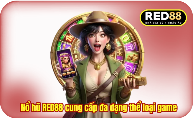 Slot RED88 cung cấp đa dạng thể loại game